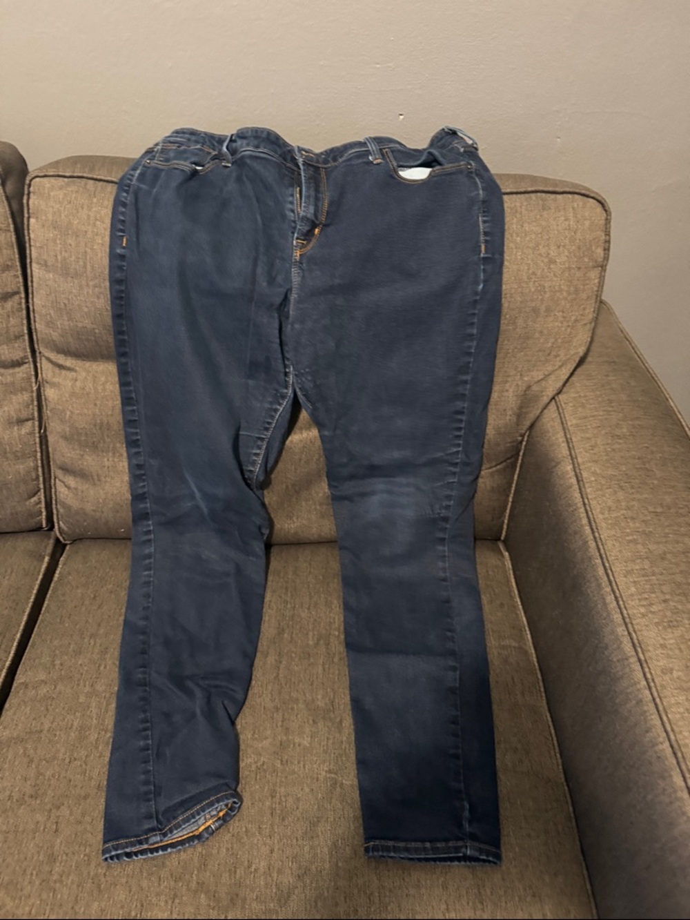 Old Navy Rockstar Super Skinny Jeans - Indigo Blue